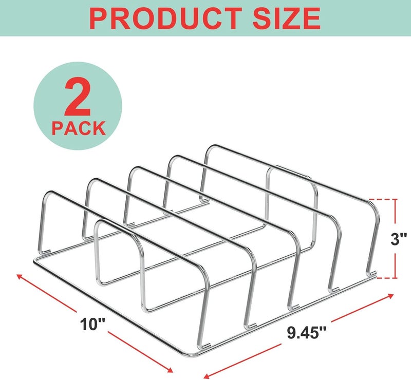WEBROIL 2-Pack Rib Rack for Ninja Woodfire OG751/OG700 Series, Roasting Turkey Rack for Ninja OG701 Woodfire Electric Grills 7 in 1 Ninja Woodfire Outdoor Grill Accessories 4 Full Racks Holder of Ribs - Image 3